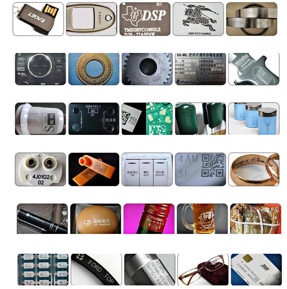 Engraving Laser Marking Machine with Rotary Devices
