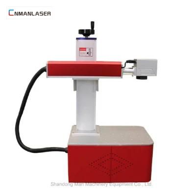Small Size Phone Cover Laser Marking Machine with Ipg Raycus Source