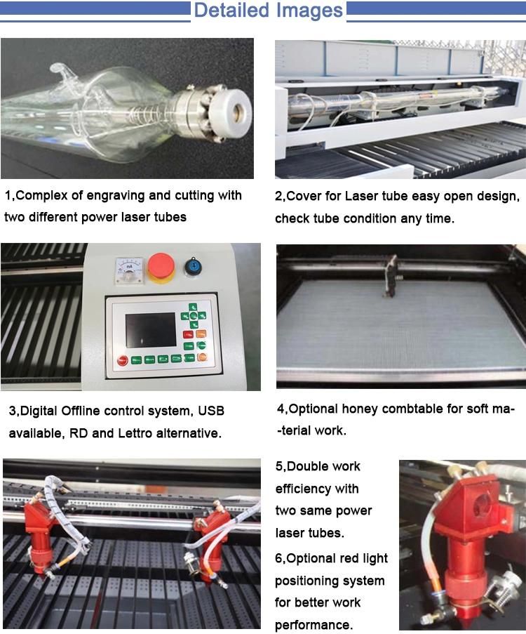 Factory Price 1325 Laser Engraving Machine 80W 100W for Wood Acrylic