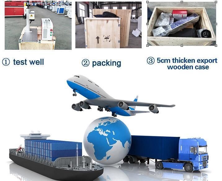 Smart 20W 30W Portable Fiber Laser Marking Machine with Computer