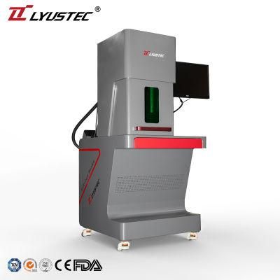 High Precision Protective Cover 30W CNC Fiber Laser Marking Machine for Metal