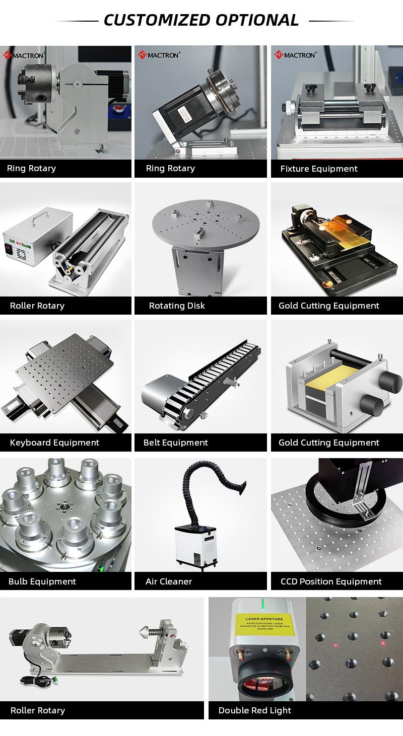 Fiber Laser Marking Machine for Metal/Jewelry/Plastic/Bird Ring Laser Engraving Machine