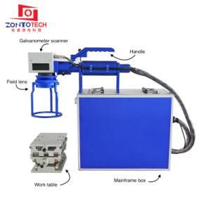 20W 30W 50W Fiber Laser Marking Machine for Metal and Non-Metal