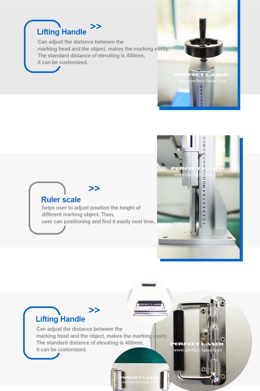 Fiber Laser Marking Machine/Laser Engraving Machine for Metal Parts