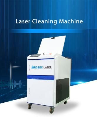 Raycus Ipg Max Optional Fiber Laser Cleaning Machine for Metal Steel Oil Rust Removal