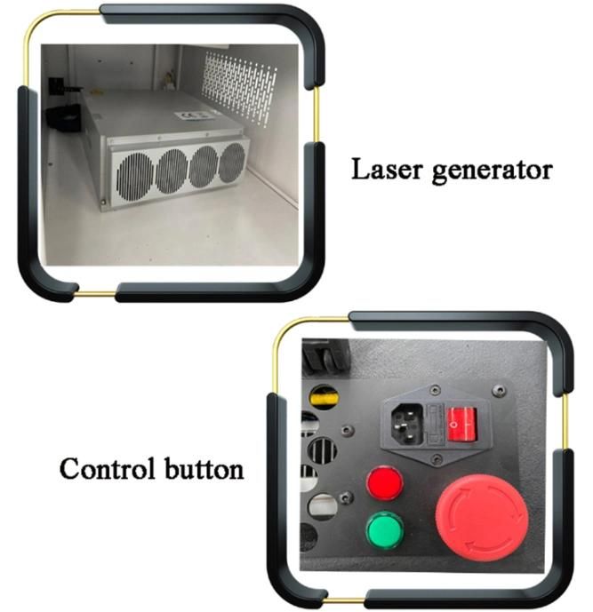 Vmade CNC Portable Metal Rust Removal Laser Cleaning Machine