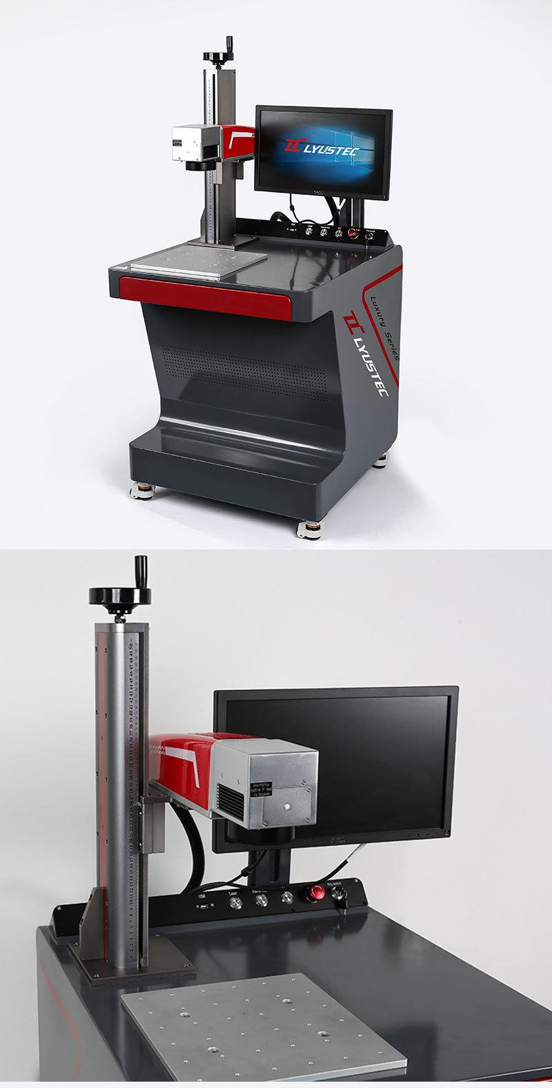 Pen Fiber Laser Marking Machine with Rotary Unit