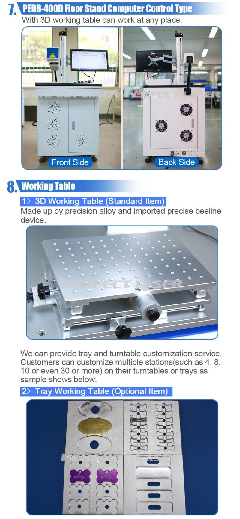 20W 30W Laser Marking Machine for Animal Dog Ear Tags