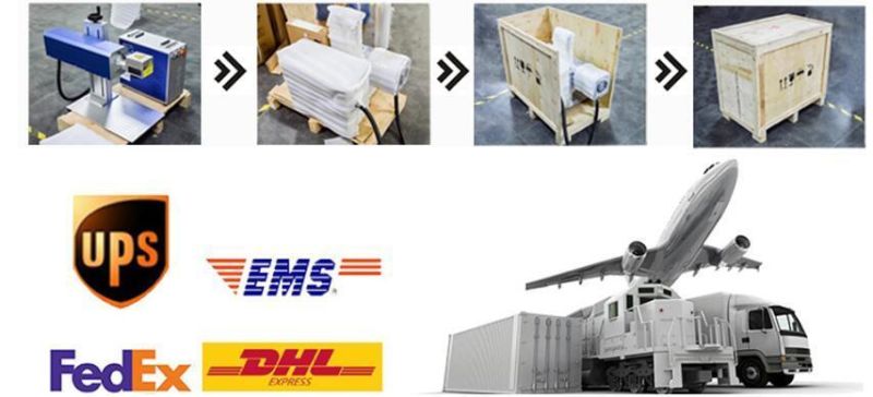 Metal Button Tool Fiber Laser Marking Machine with Ce FDA SGS