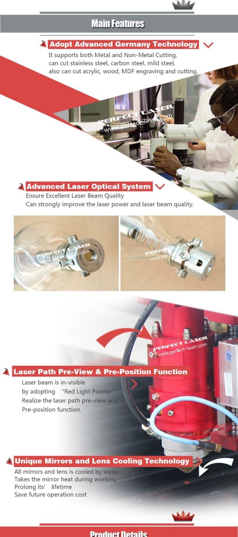 CO2 Laser Cutting Machine on Both Metal and Nonmetal