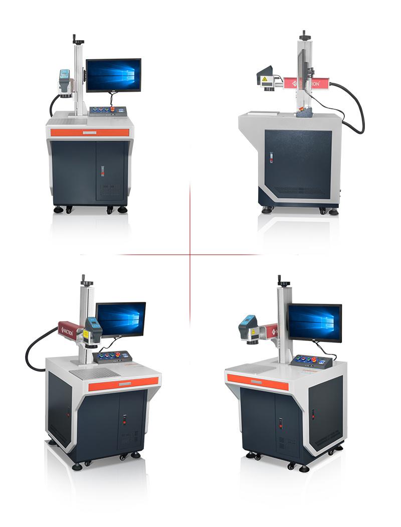 Auto Focus 20W 30W 50W Fiber Laser Marking Machine Metal Laser Engraver Stainless Steel Nameplate Laser Marking Machine