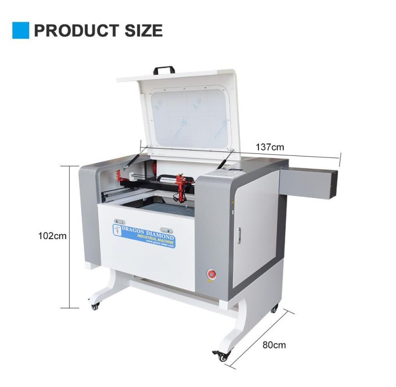 Machine De Gravue Acrylic Laser 400mm*600mm Nonmetal Couper Graver