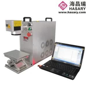 10W 20W Indelible Portable Fiber Laser Marking Machine for Metal