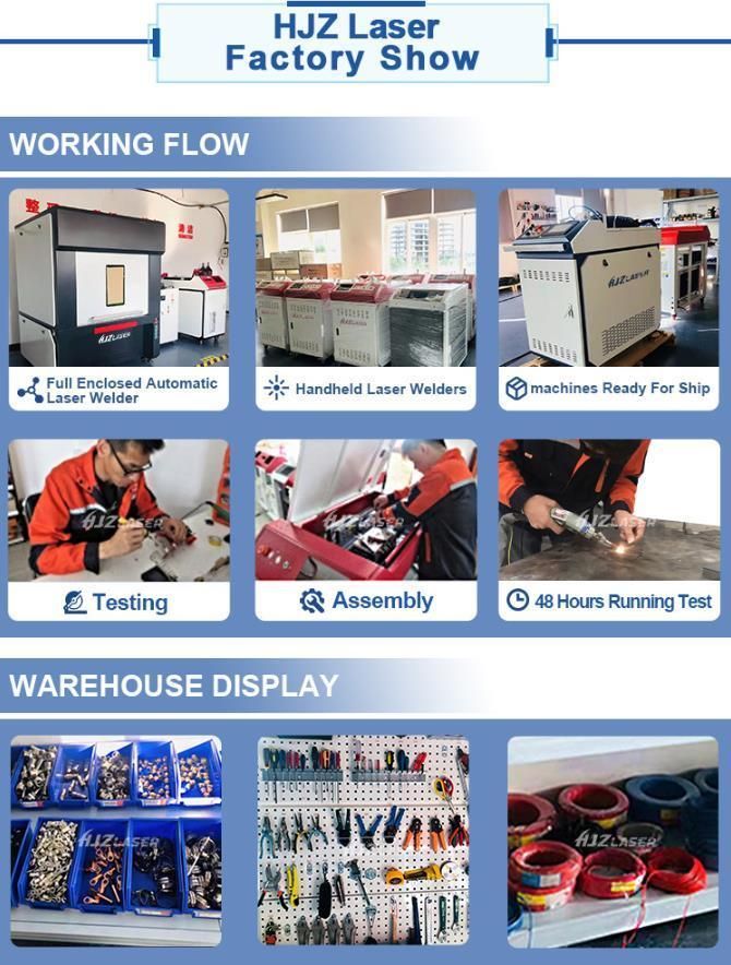 Hjz 3015 1kw 1.5kw 2kw 3kw Aluminum Copper Carbon Steel Stainless Steel Sheet Fiber Laser Cutter