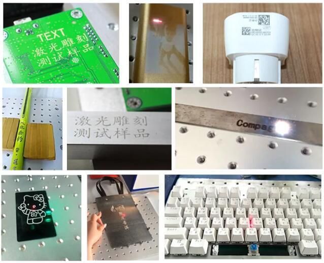 20W Raycus Medical Equipment Bird Ring Laser Marking Machine