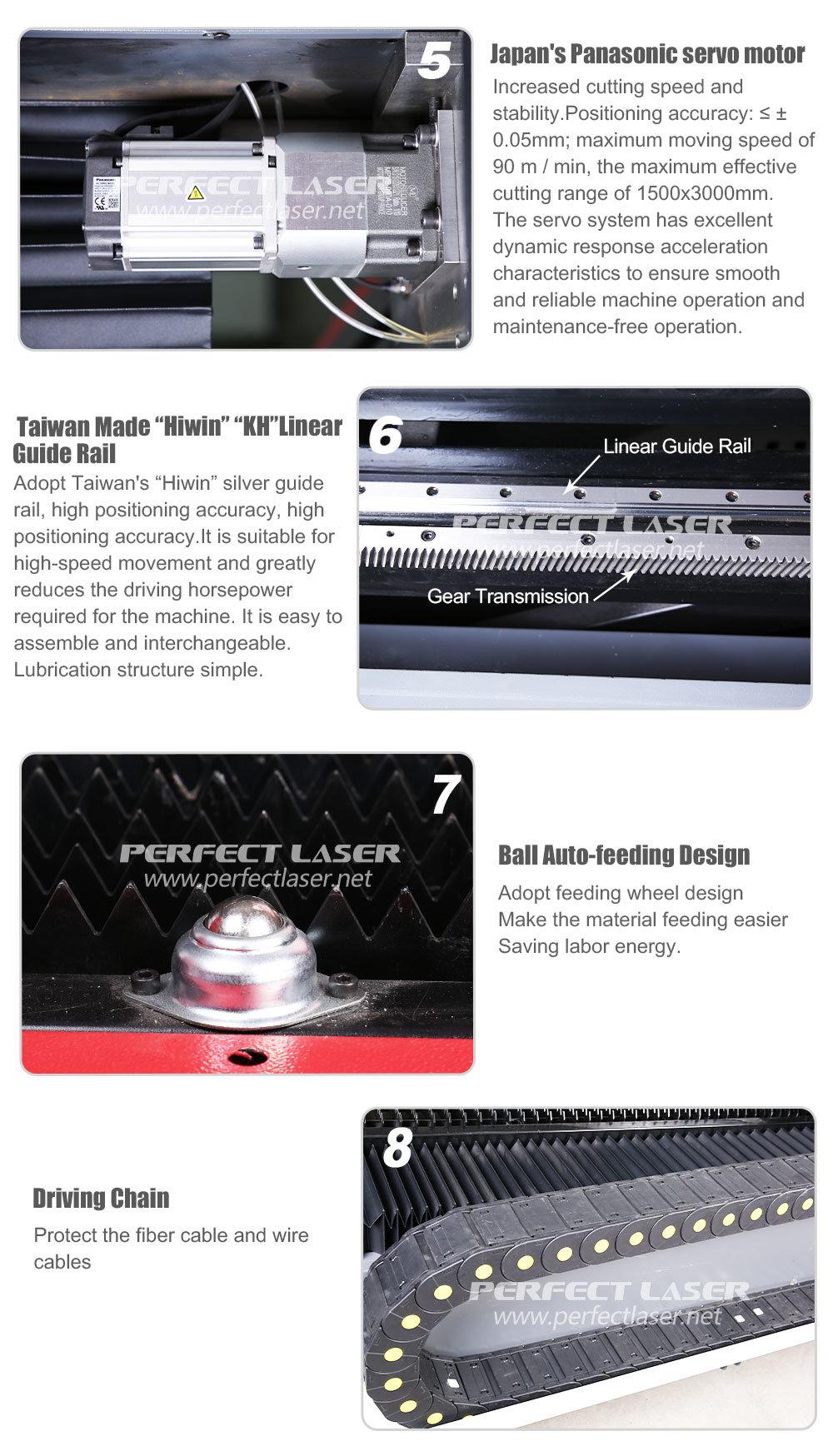 500W High Precision Fiber Laser Cutter Price for Metal