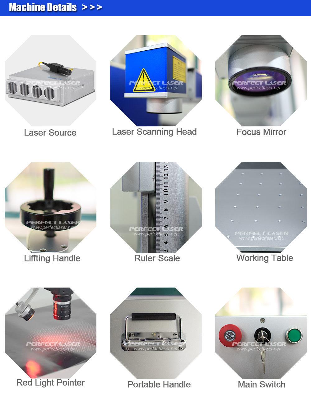 Perfect Laser-10W/20W/30W/50W/100 Watts Mini Desktop Metal Stainless Steel Raycus/Max/Ipg Jpt/Mopa Laser Marker Engraver Etching Marking Machines Price