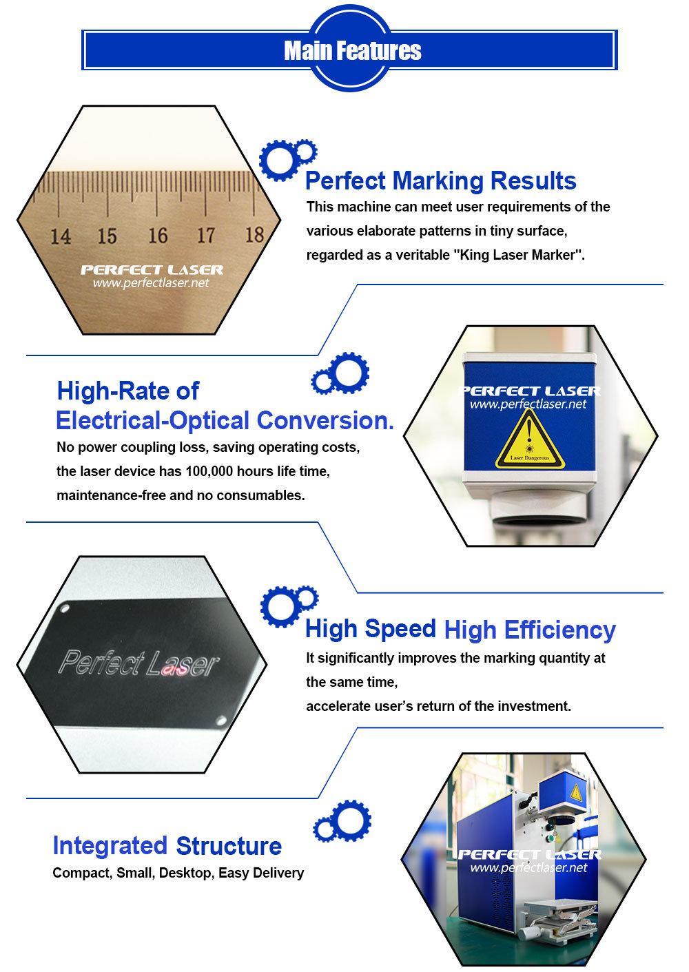 Ipg/Raycus/Max Laser Color Marking Engraving Machine with Ce ISO