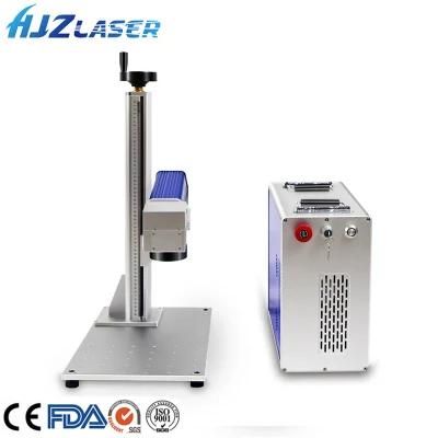 Max Raycus Jpt 20W 30W 50W Mopa Fiber Laser Marking Cutting Engraving Machine with Rotary