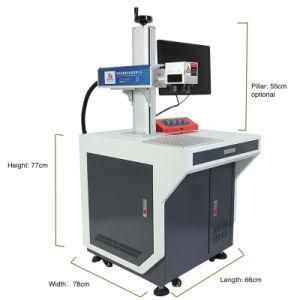 20W 30W 50W 100W Aluminum Steel Plastic Text Pattern Logo Qr Fiber Laser Marking Engraving Printing Machine