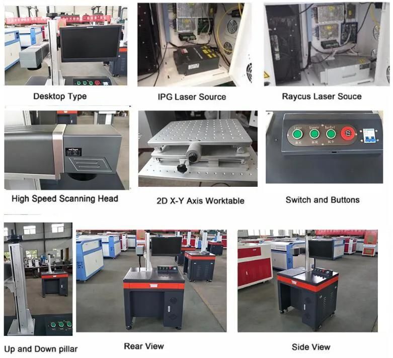 High Prescion Auto Focus Galvo Scanner Laser Marking Machine