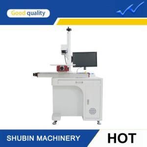 Customized Fiber Laser Marking Machine with Slide Table safety Button More Security Consideration