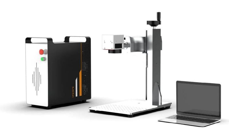 50W Jpt Mopa Fiber Laser Stainless Steel Color Marking Machine