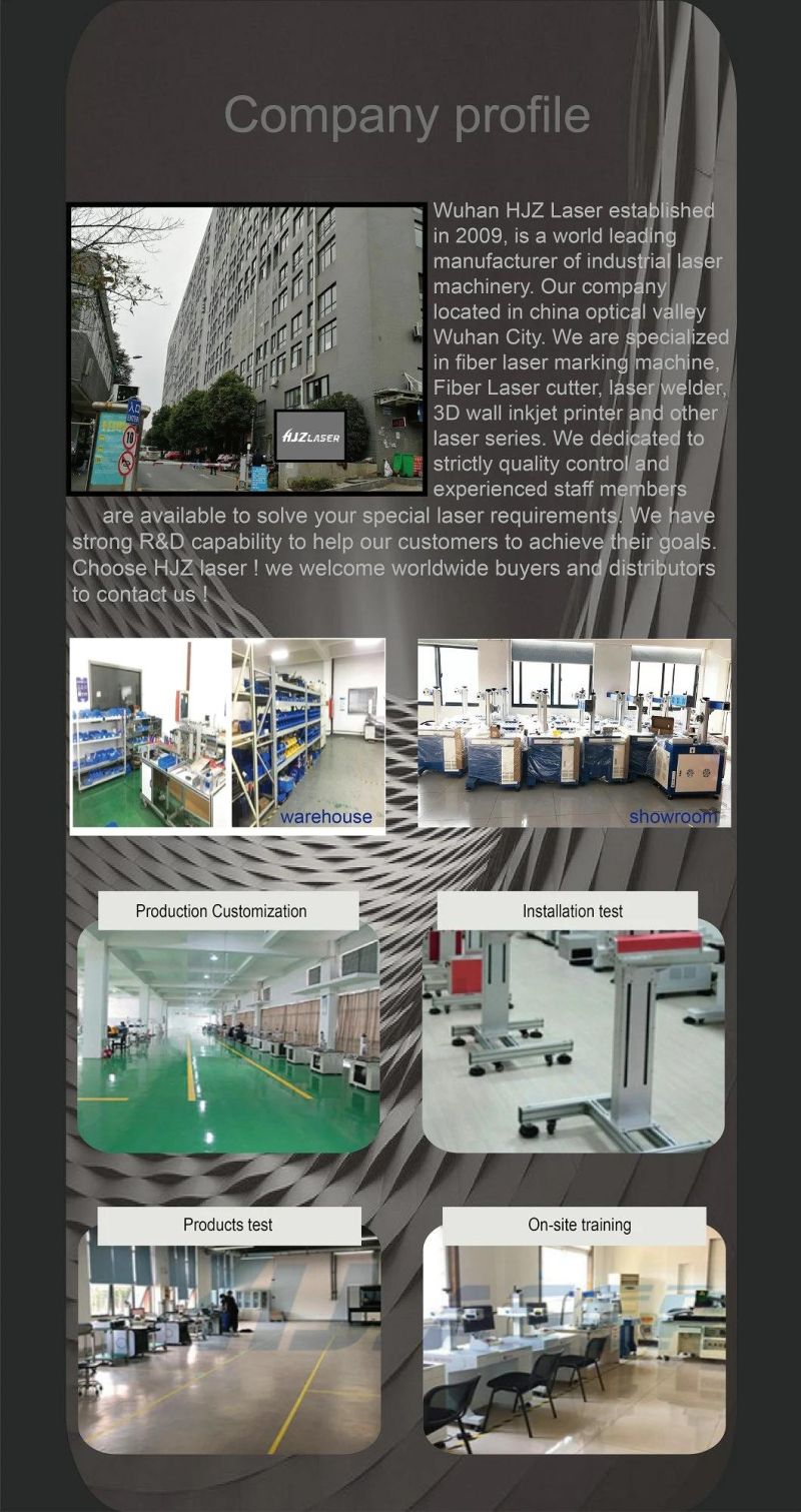 20W Ce FDA Autofocus Fiber Laser Marking Engraving Machine