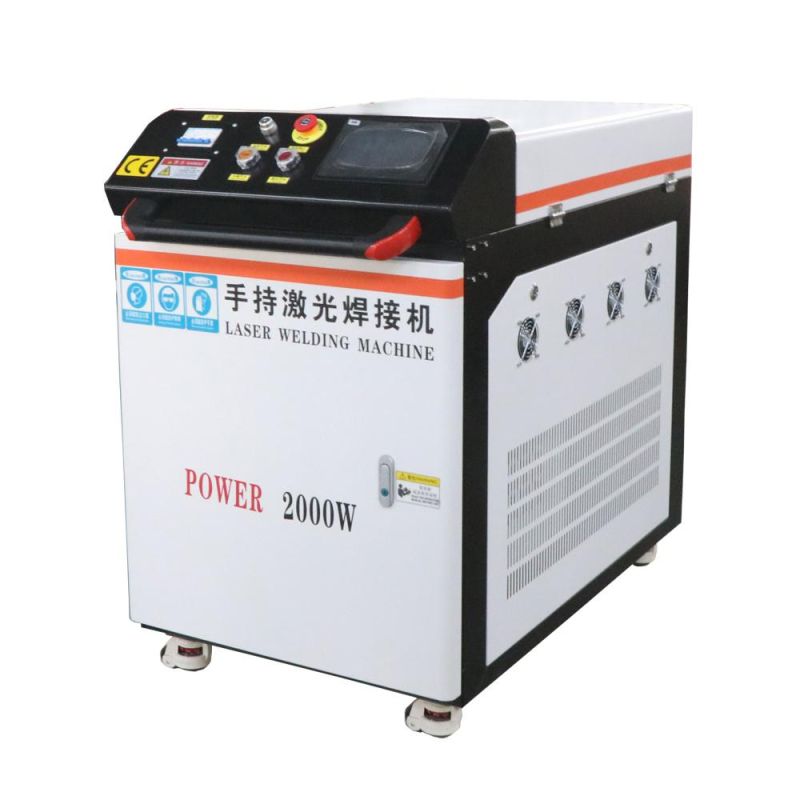 China 1000W 1500W 2000W Industrial Portable Handheld CNC Auto Fiber Laser Welding Machine Price for Jewelry, Aluminum, Stainless Steel