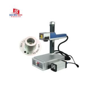 Portable 20W 30W 50W Metal Engraver Fiber Laser Marking Machine Factory Price