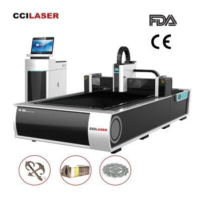 4015 Economy Model Laser Cutting Machine Metal Fiber for Metal