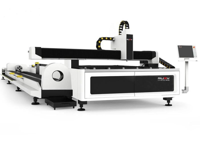 Professional Metal Stainless Steel Pipe Tube CNC Fiber Laser Cutting Machine
