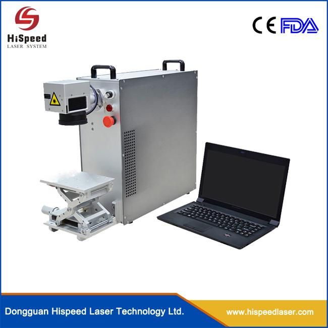 Portable Type Fiber Laser Marking Machine for Hardware Accessories & Tools