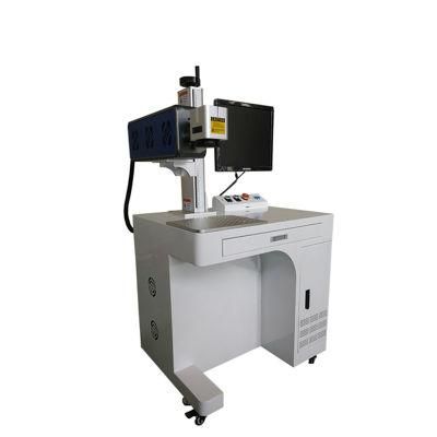 Wood Engine Number Name Plate CO2 Laser Marking Machine for Non Metal Marking Machine