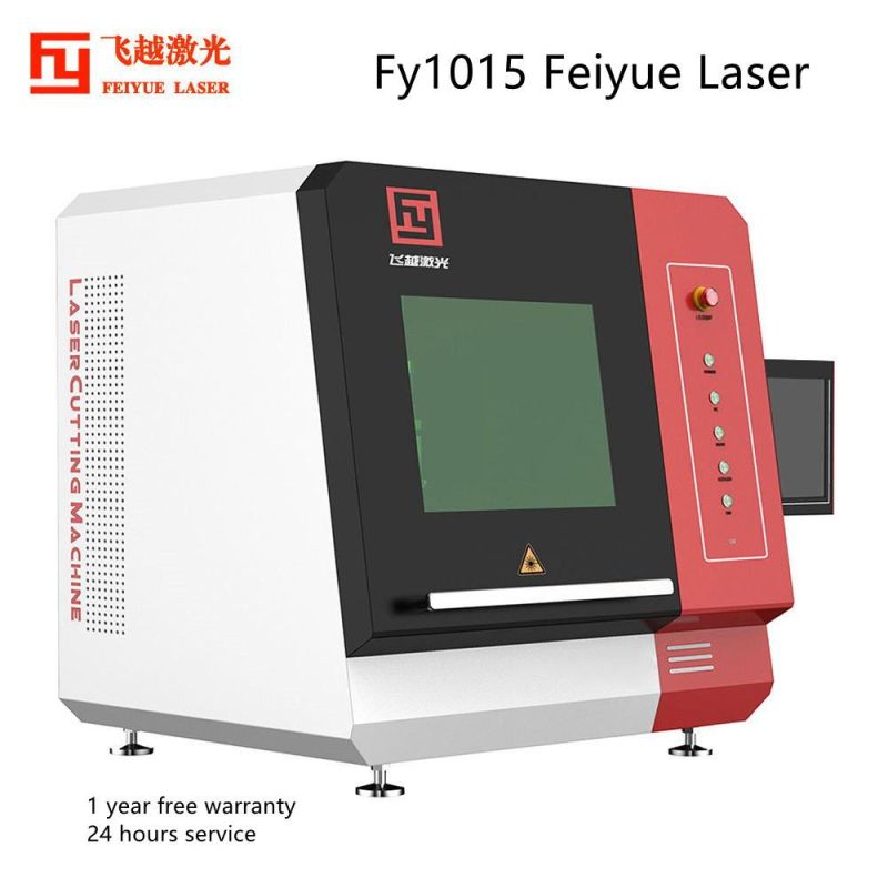 Fy1015 Feiyue Professional Laser Cutter Portable Laser Cutting Fabrication Jewelry Gold Silver Metal Stainless Steel Aluminum CNC High Precision Laser Cutter