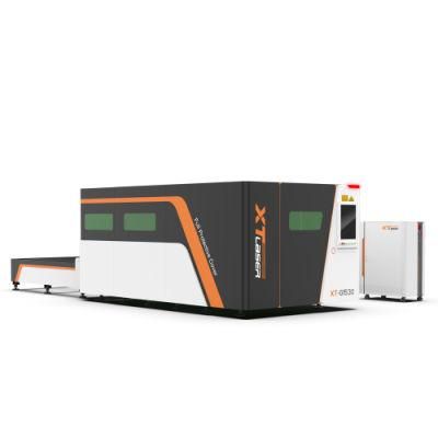 2021 Xt Laser China Manufacture CNC Cutter Fiber Laser Cutting Machine 3000W 4kw 6000W 3000mm*1500mm Steel Cutting