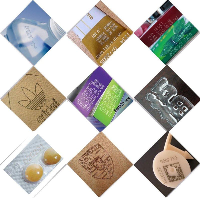CO2 Fly/Flying Laser Marker/Marking Equipment Engraving/for Eforngraver Machine Bamboo/ Leather/MDF/ Wood/Glass