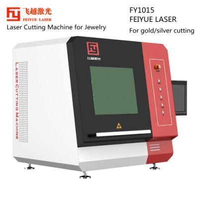 Fy1015 Laser Cutting Machine for Jewelry Feiyue laser Best 750/1000 Watts Qcw Gold Silver Ss Copper Aluminum CNC Fiber Laser Cutting Machines