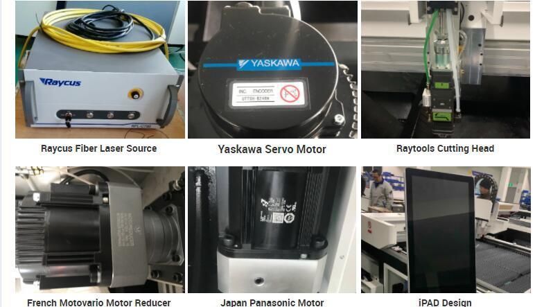 CNC Tube and Plate Steel Engraving 3D Metal Cut Router Ipg Raycus Fiber Laser Cutting Machine Price for 500W 1000W