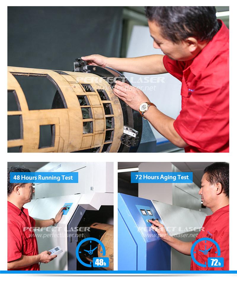 Pec-3000 300W Rotary Die Board CO2 Laser Cutting Machine