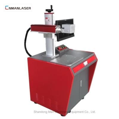 CNC 10W 20W 30W Metal Fiber Laser Marking Machine