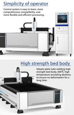 3015 Fiber Metal Laser Cutting Machine Cover Exchange Working Table