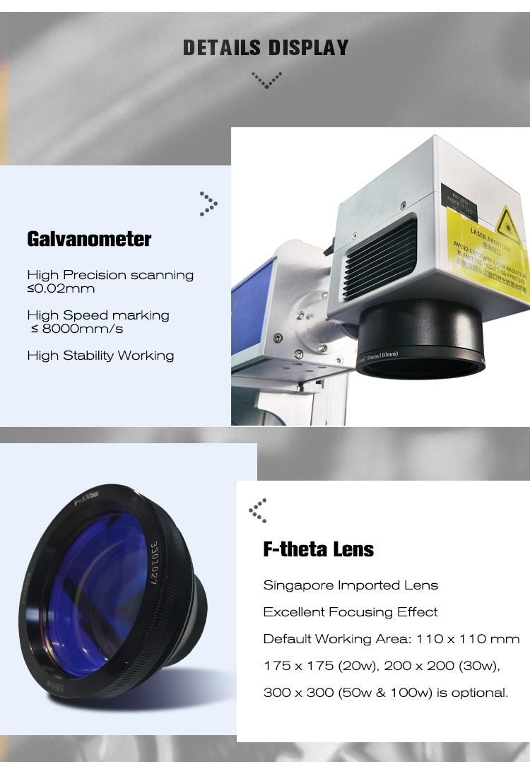 Laser Cattle Ear Tag Printing Machines Optical Fiber Laser Marking Machine Price