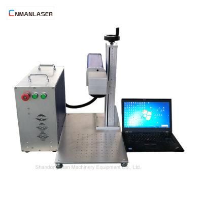High Accuracy Mini Laser Marking Machine for Leather Shell Bamboo Craft