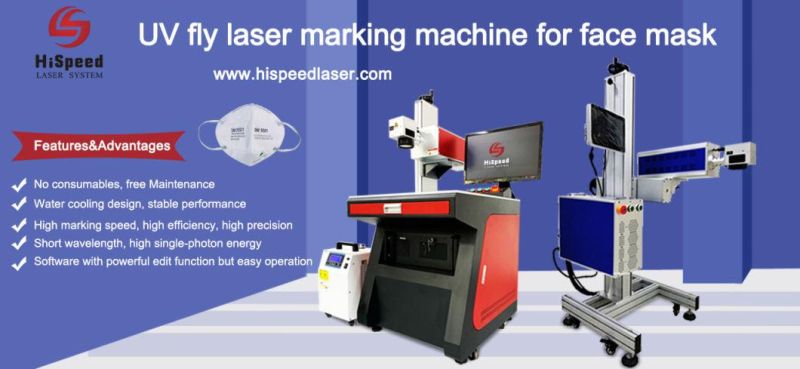Best Price UV Laser Flying Online Marking Machine Laser Printing Machine Use on Packing Line for Date/ Lot No/ Logo Printing