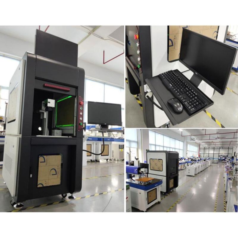Dapeng Enclosed Fiber Laser Marking Machine for Metals Laser Marker