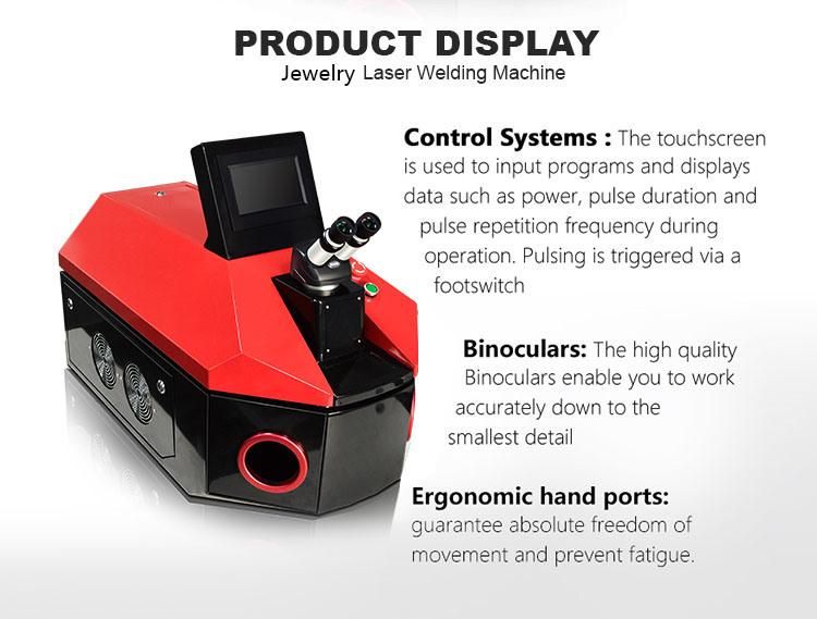 150W Gold Jewelry Laser Welder YAG Laser Jewelry Welding Machine