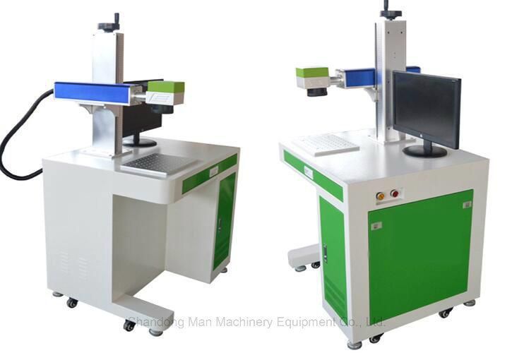 Cabinet 20W 30W 50W Fiber Laser Marker with High Speed Scanner