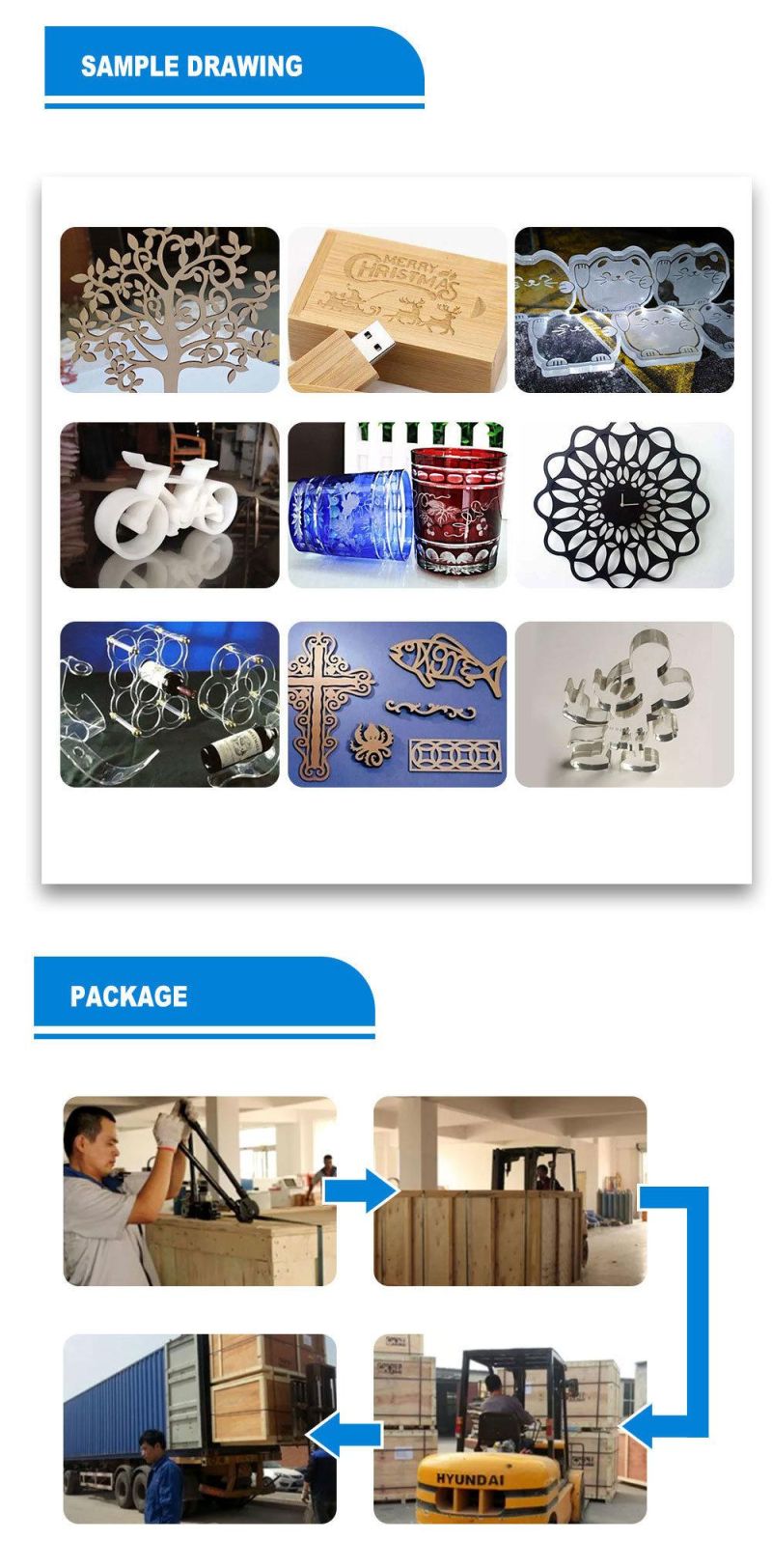 600*900 mm Laser Machine for Cutting Engraving Most Non-Meytal Things Like Paper Plywood MDF Cardboard Leatgher etc.