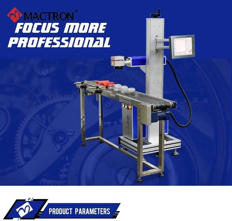 20W New Factory Price Metal Printer Fiber Laser Marker on Line